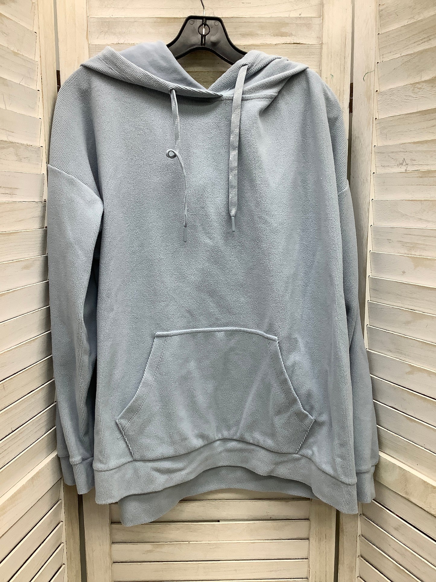 Sweatshirt Hoodie By Marc New York In Blue, Size: Xxl