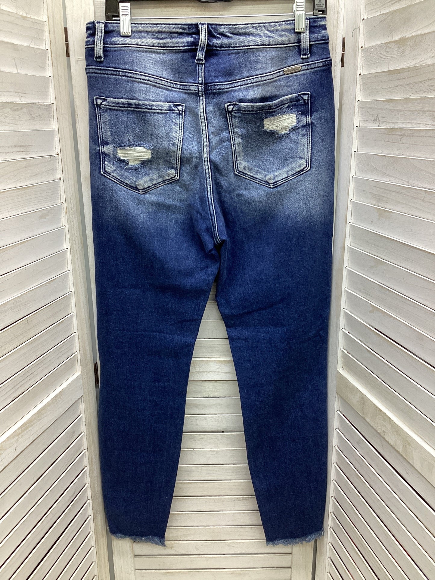 Jeans Skinny By Kancan In Blue Denim, Size: 6