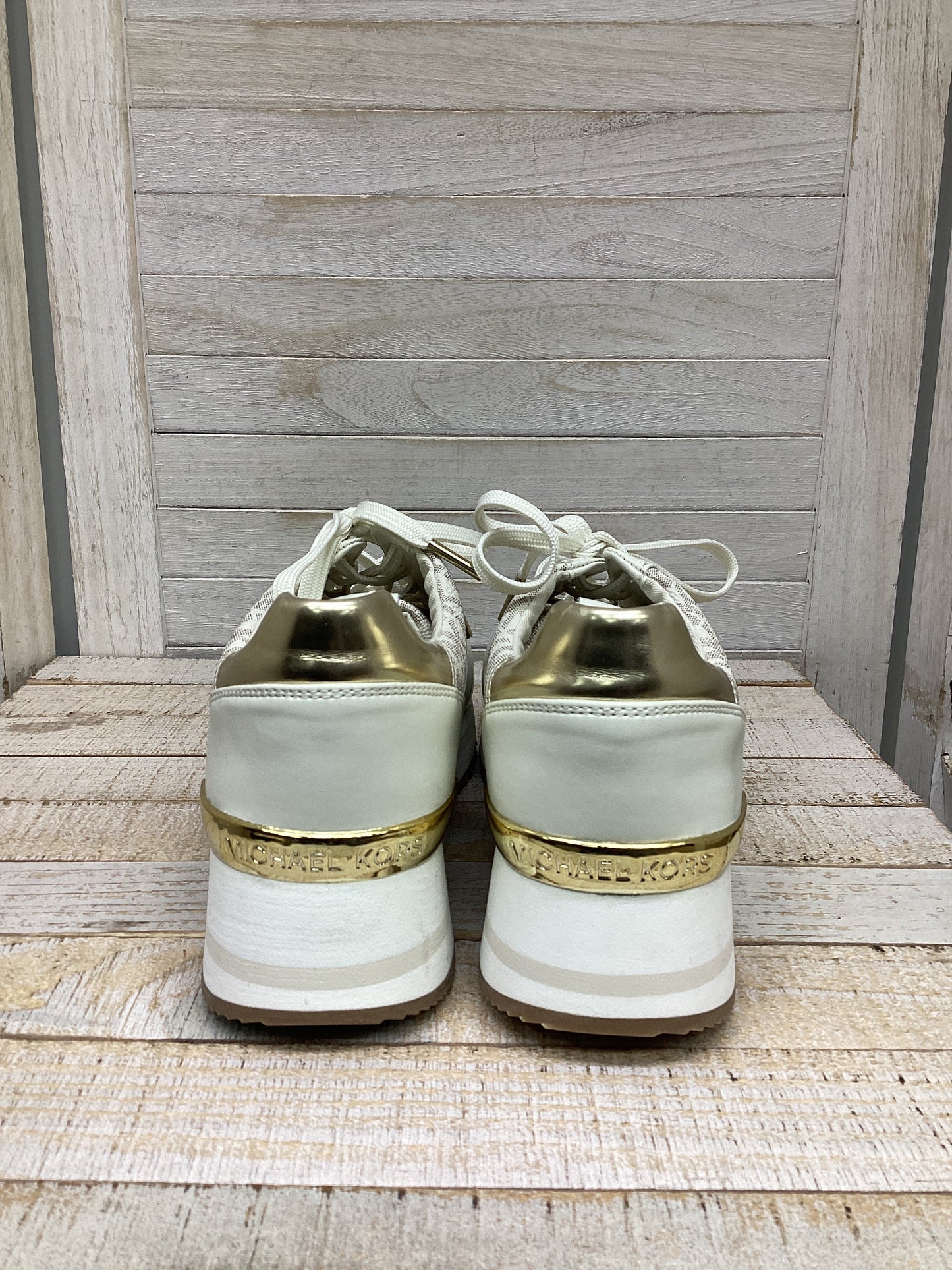 Shoes Sneakers By Michael By Michael Kors In White, Size: 9