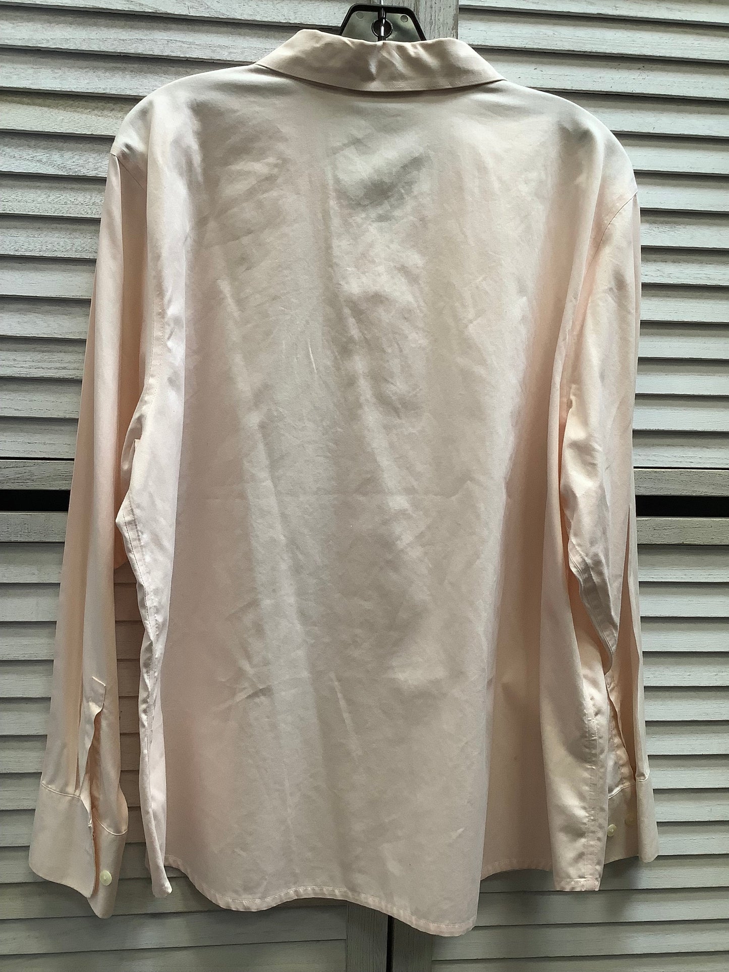 Top Long Sleeve By Eddie Bauer In Pink, Size: Xl