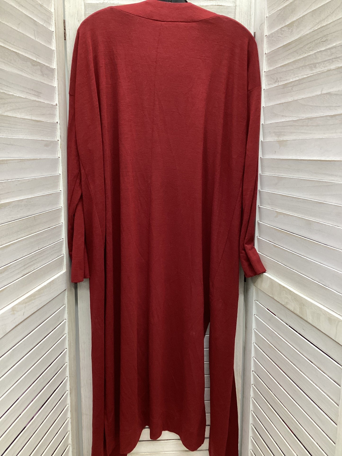 Cardigan By Loft In Red, Size: S