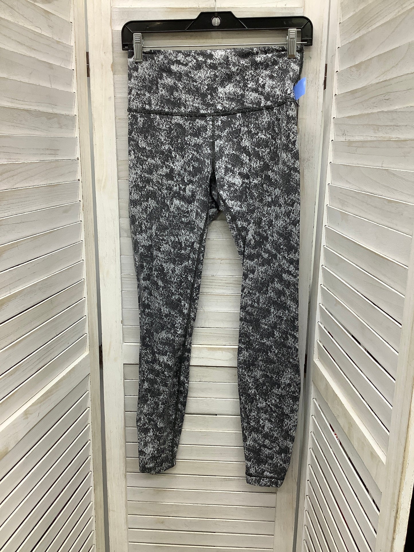 Athletic Leggings By Lululemon In Grey, Size: S