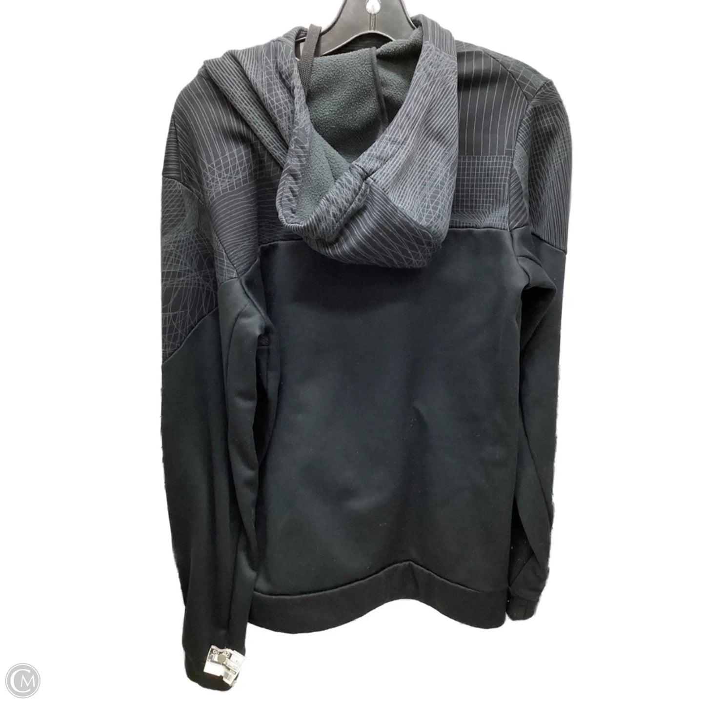 Sweatshirt Hoodie By Nike In Black, Size: S