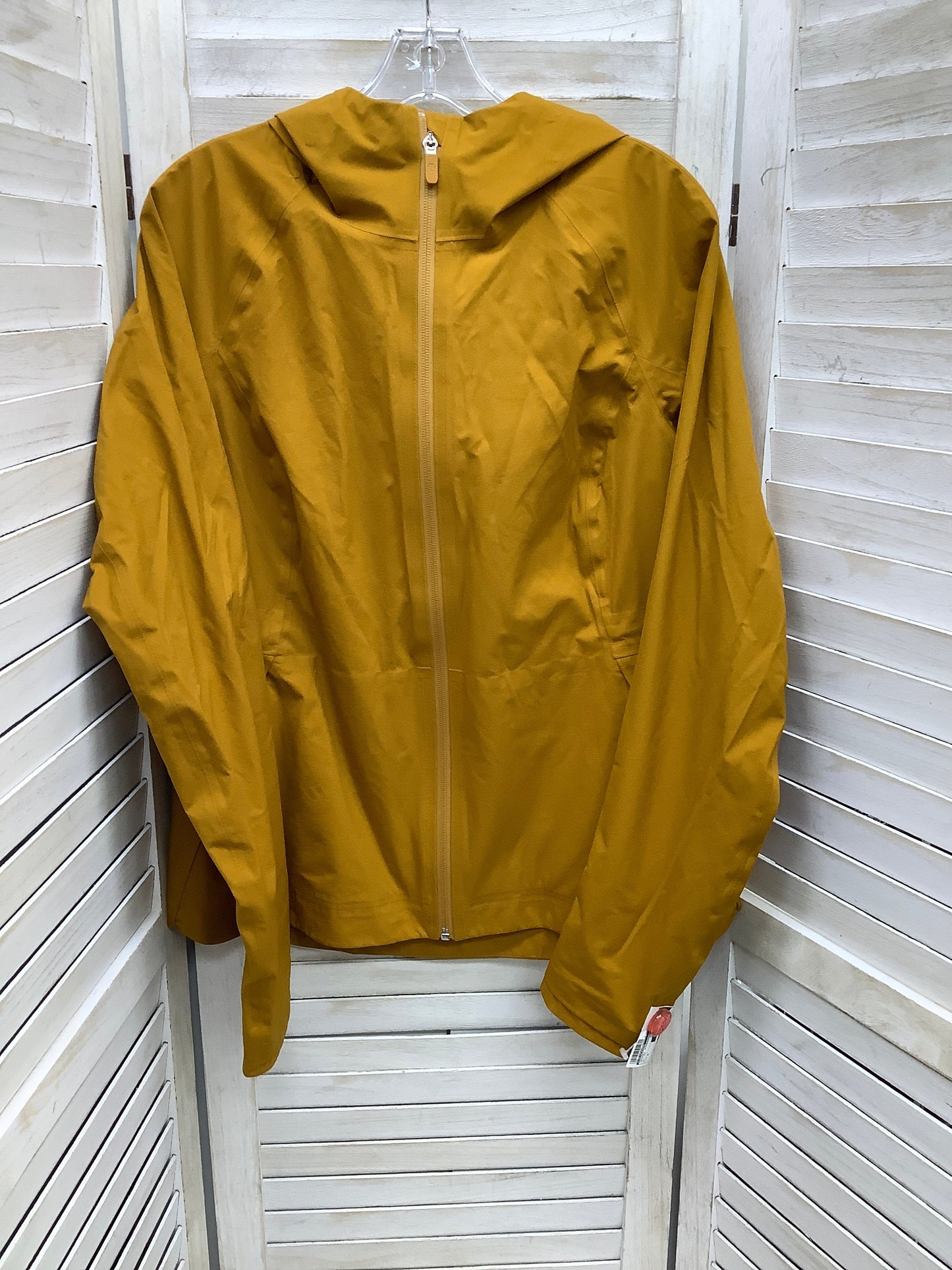 Jacket Windbreaker By Lululemon In Yellow, Size: 8
