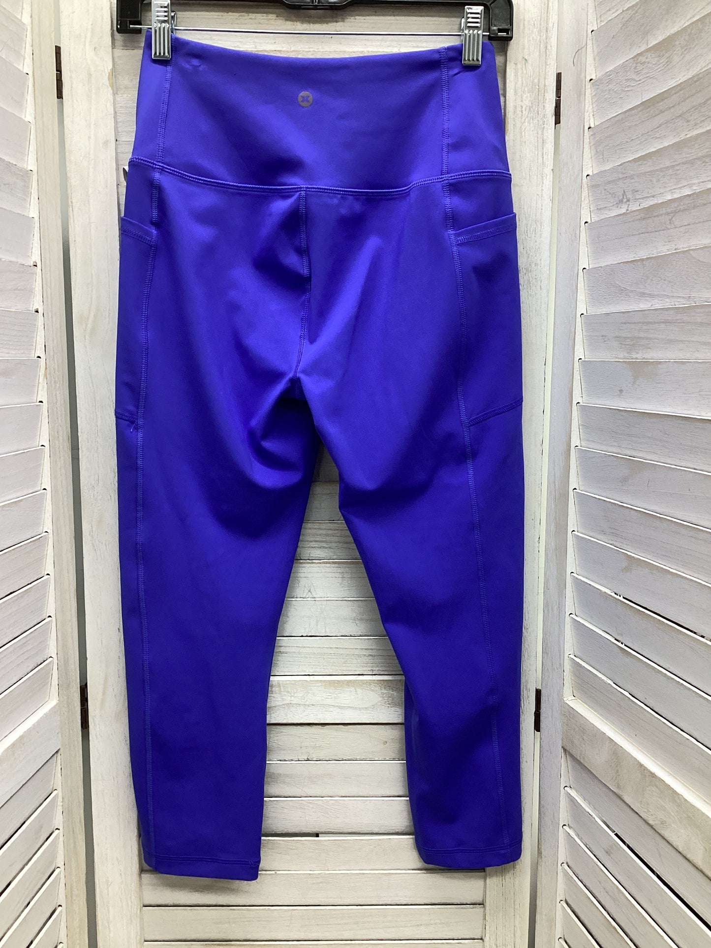 Athletic Leggings By Rbx In Blue, Size: M