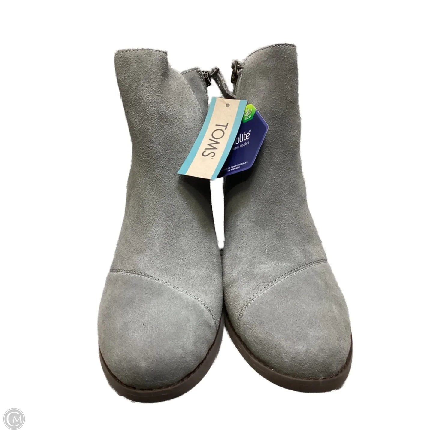 Boots Ankle Heels By Toms In Grey, Size: 9