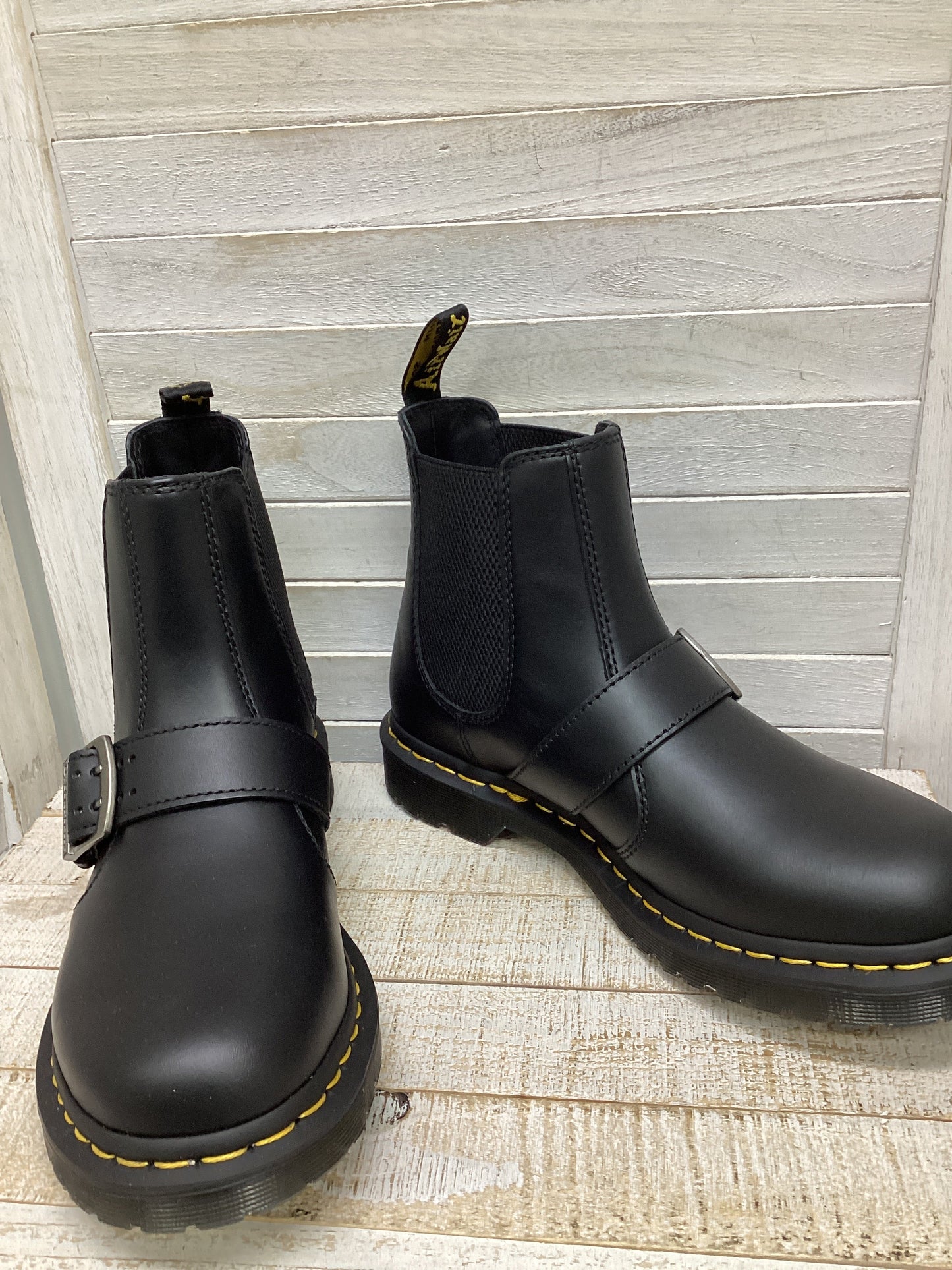 Boots Combat By Dr Martens In Black, Size: 9