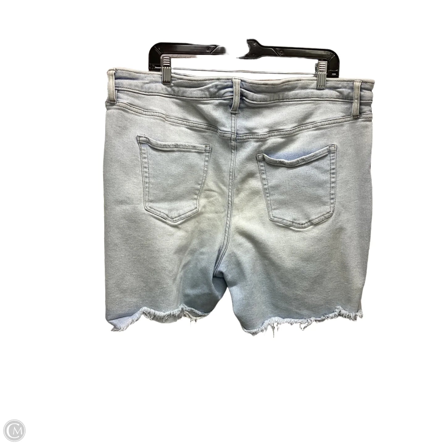 Shorts By Ava & Viv In Blue Denim, Size: 18