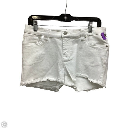 Shorts By Venus In White Denim, Size: 8