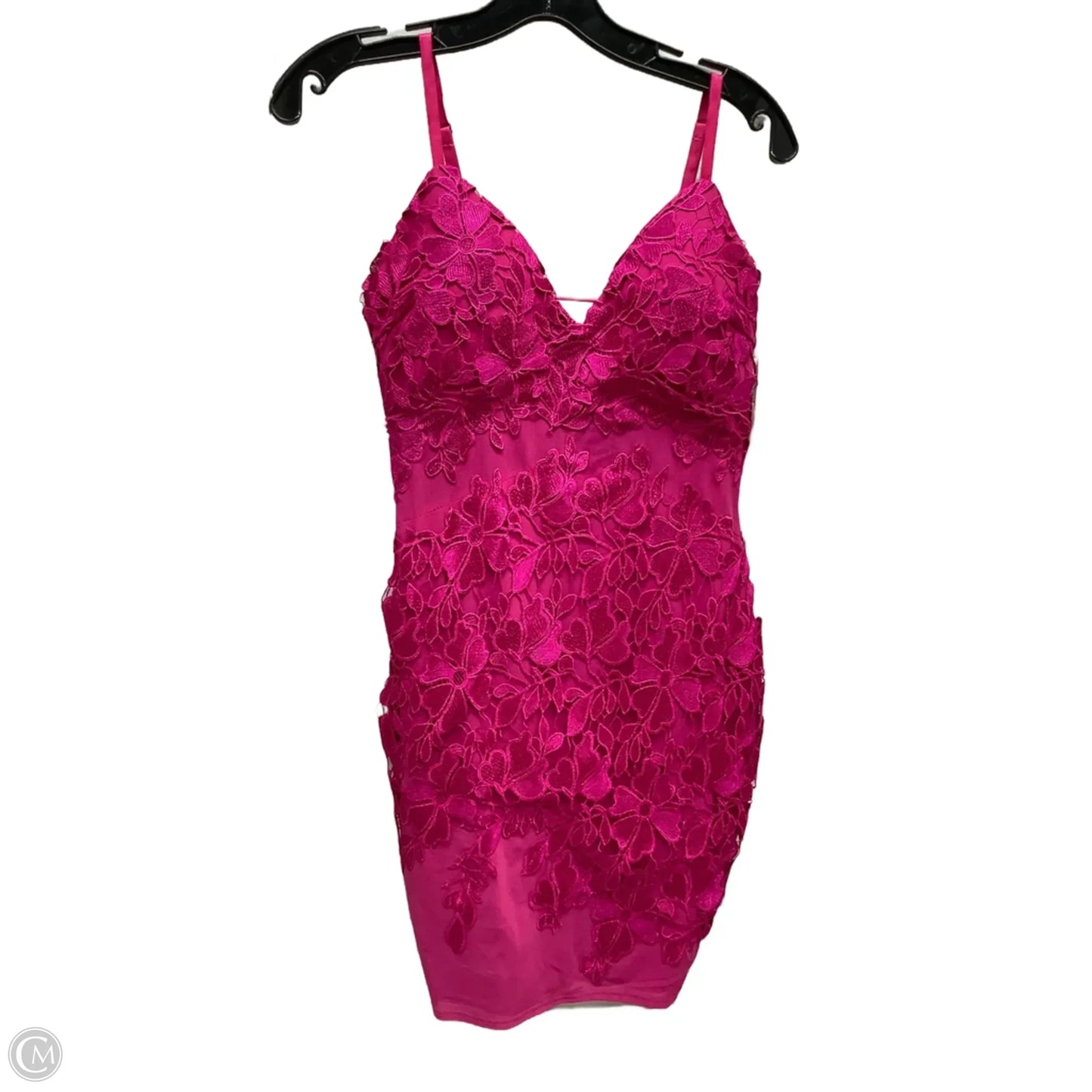 Dress Casual Midi By Fashion Nova In Pink, Size: M