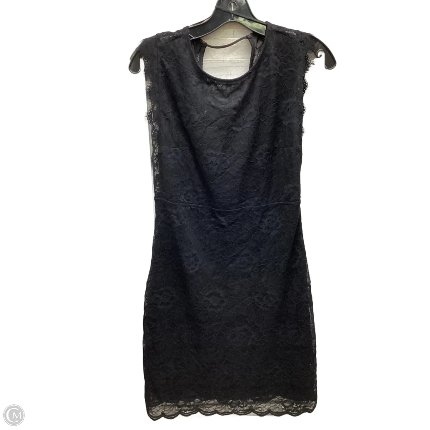 Dress Casual Midi By Divided In Black, Size: M