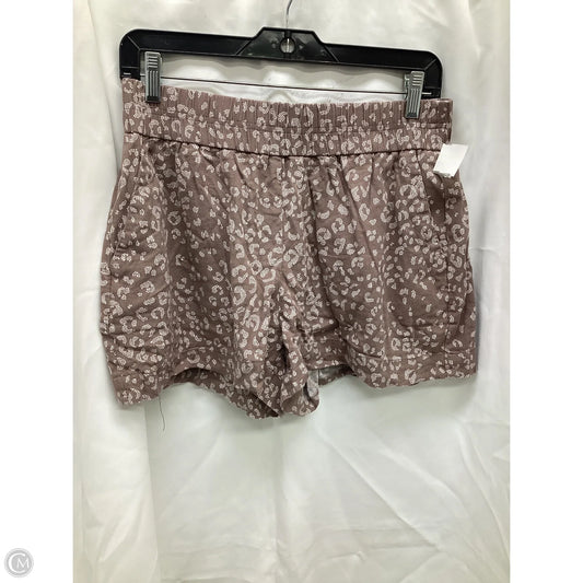 Shorts By A New Day In Brown & Cream, Size: M