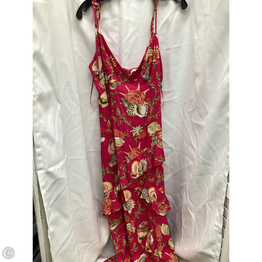 Dress Casual Maxi By Fashion Nova In Nautical Print, Size: M