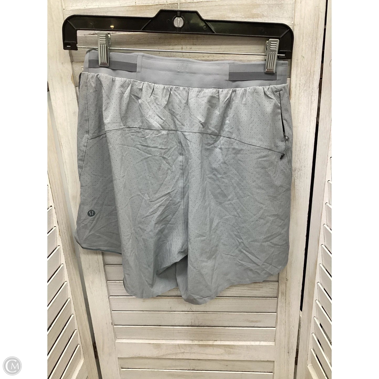 Athletic Shorts By Lululemon In Grey, Size: 8