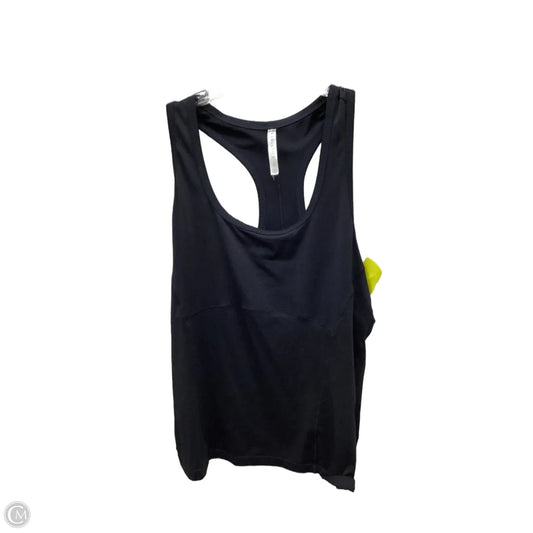 Athletic Tank Top By Fabletics In Black, Size: M