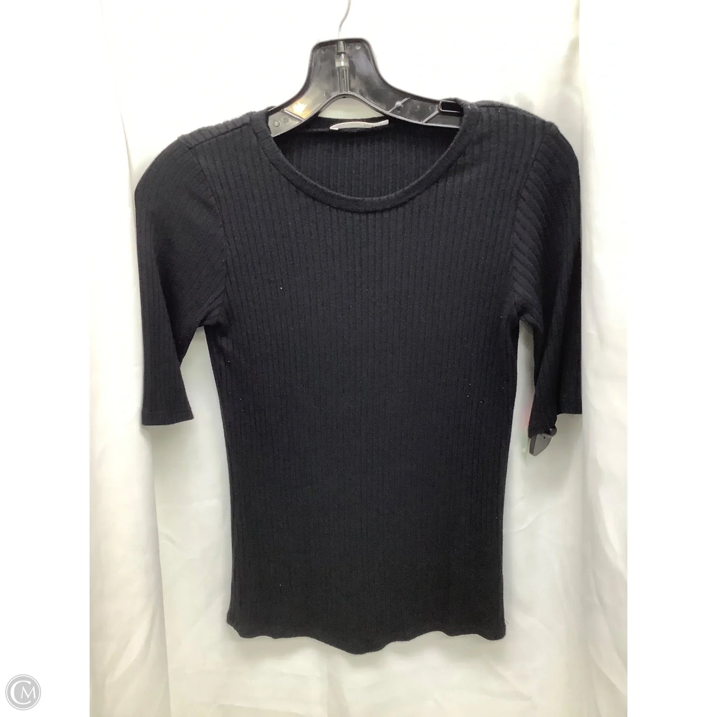 Top Short Sleeve By Reformation In Black, Size: M