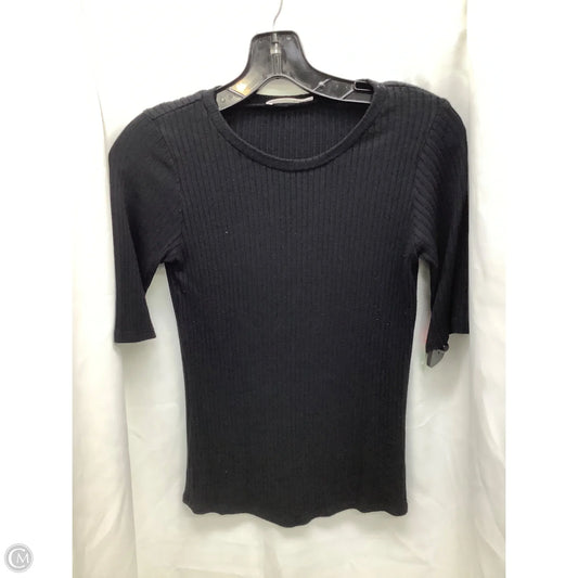 Top Short Sleeve By Reformation In Black, Size: M
