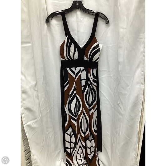 Dress Casual Maxi By Bisou Bisou In Multi-colored, Size: 4