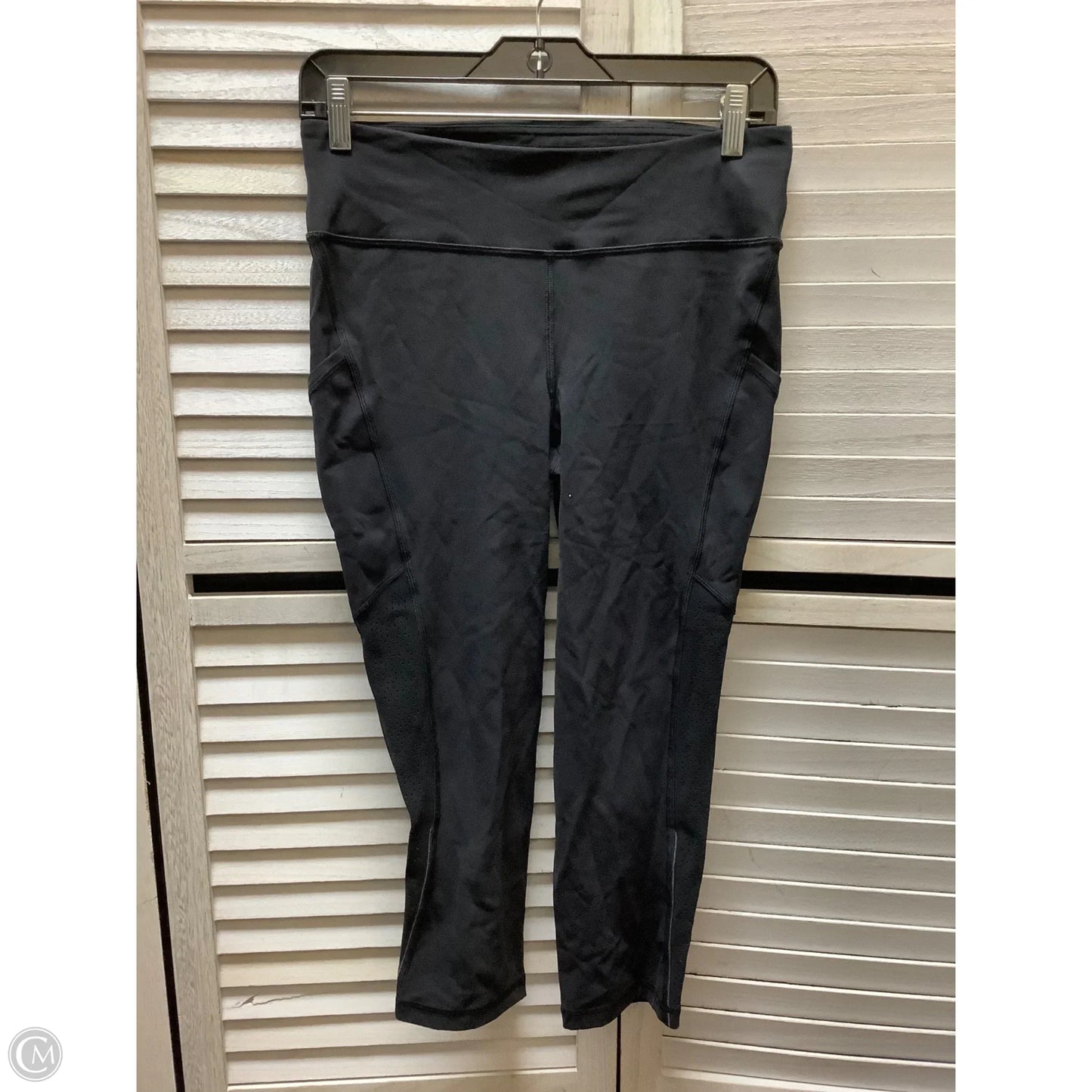Athletic Leggings Capris By Lululemon In Black, Size: 8