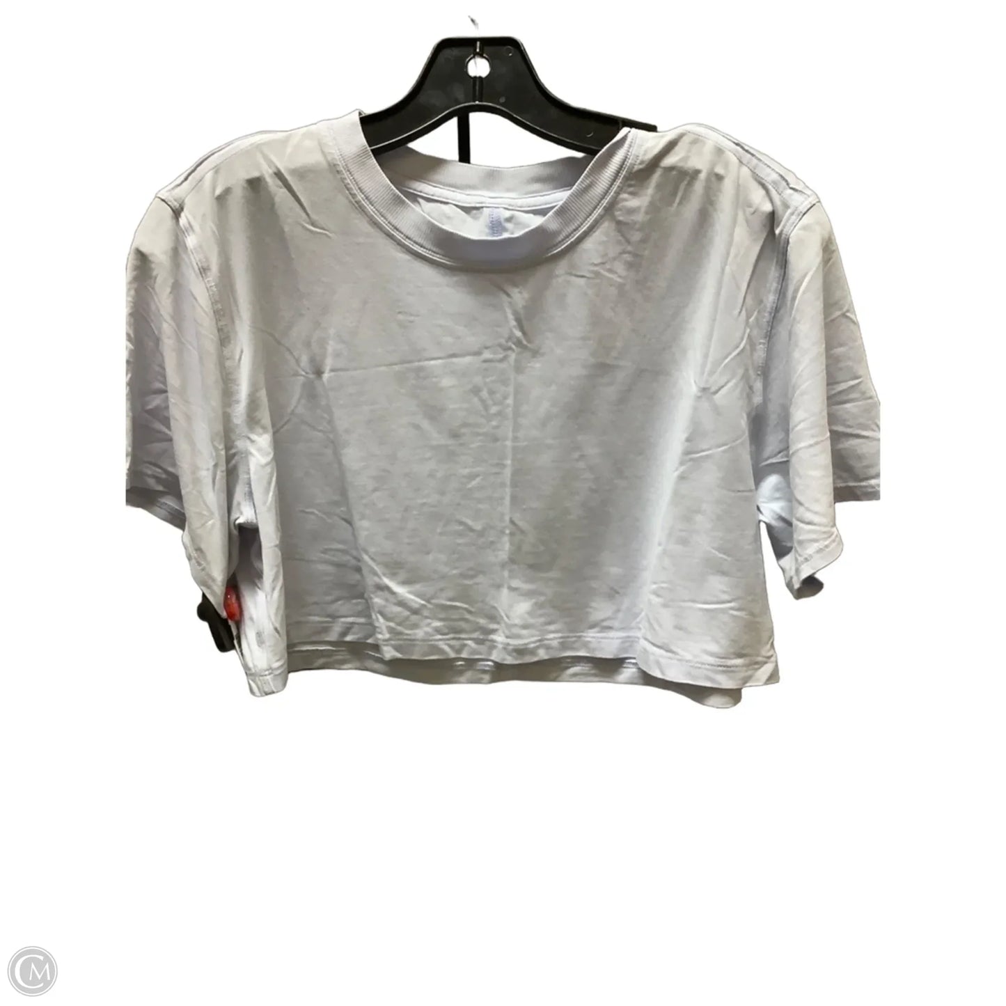 Top Short Sleeve By Lululemon In Aqua, Size: 4