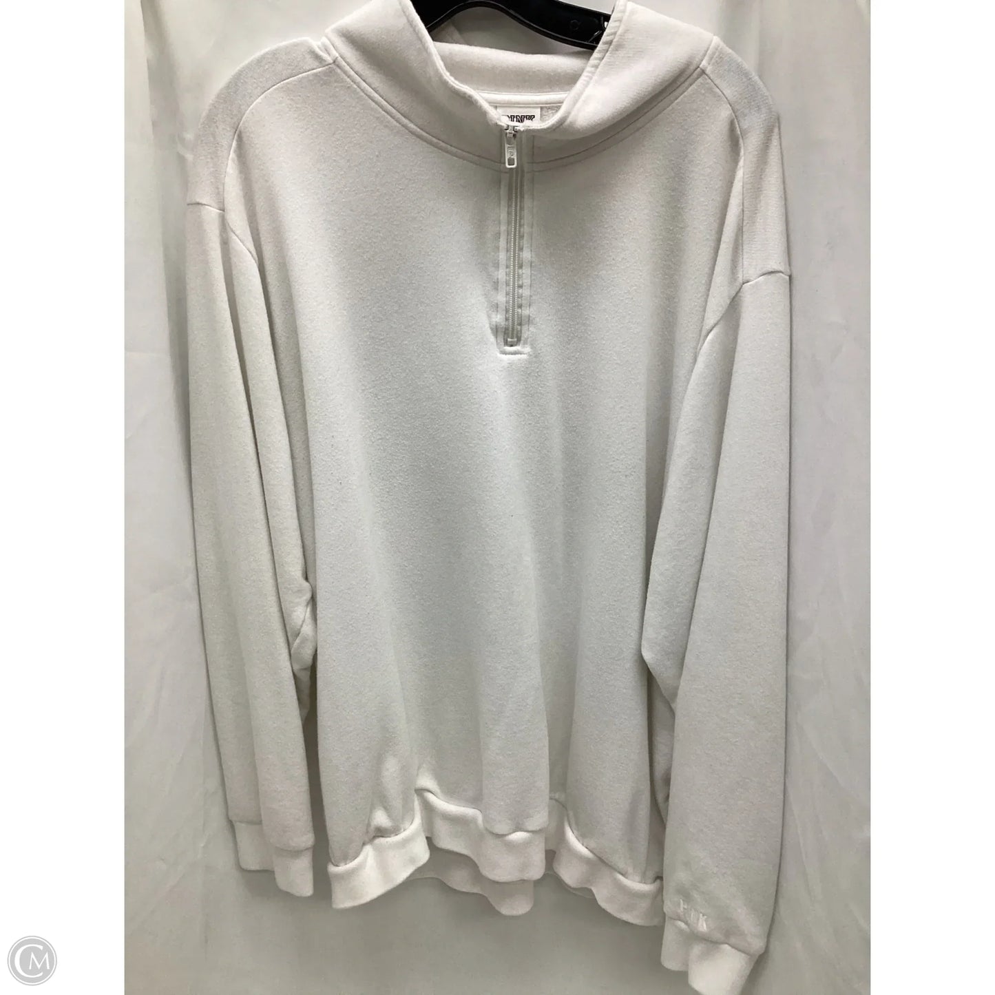 Sweatshirt Crewneck By Pink In White, Size: Xl