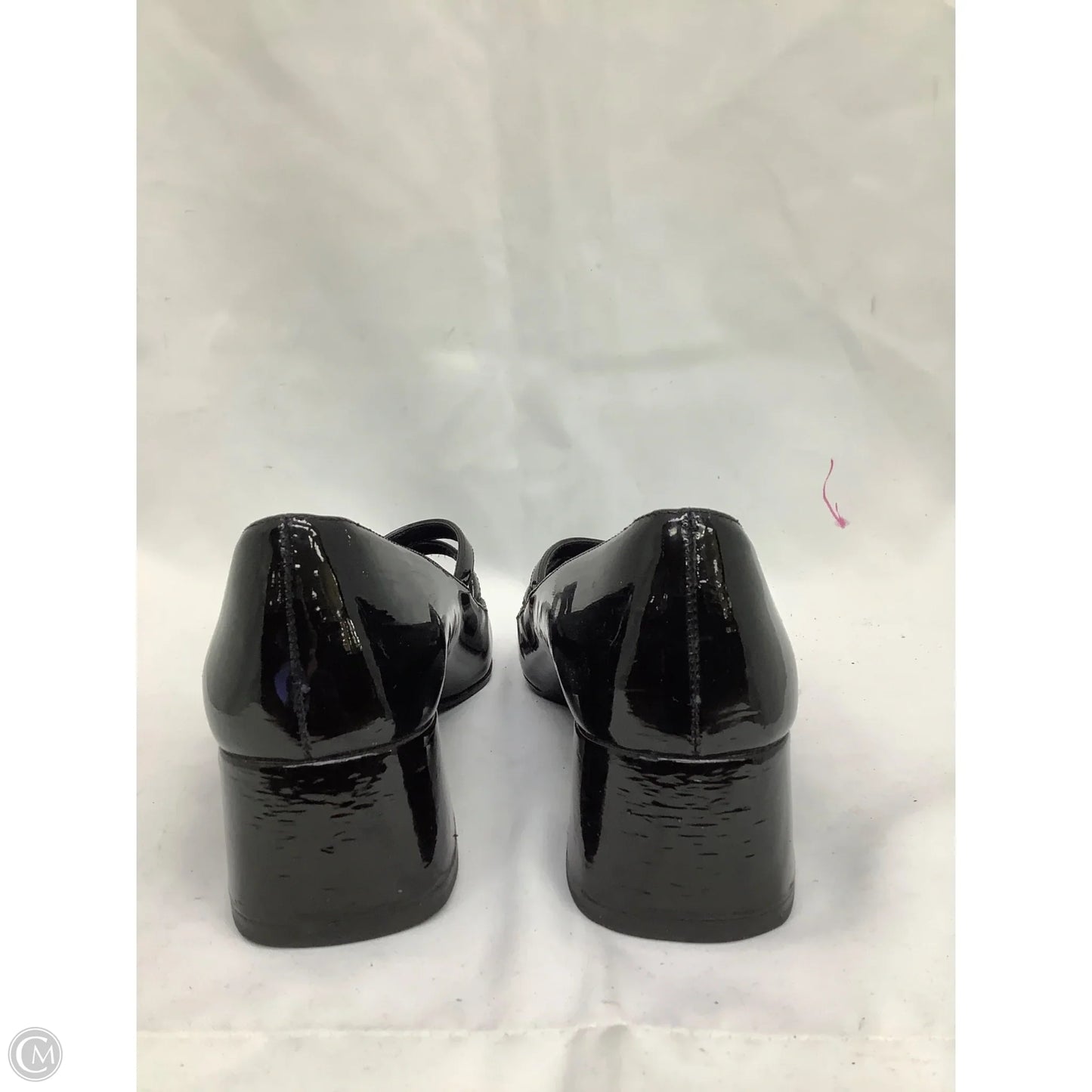 Shoes Luxury Designer By Prada In Black, Size: 6.5