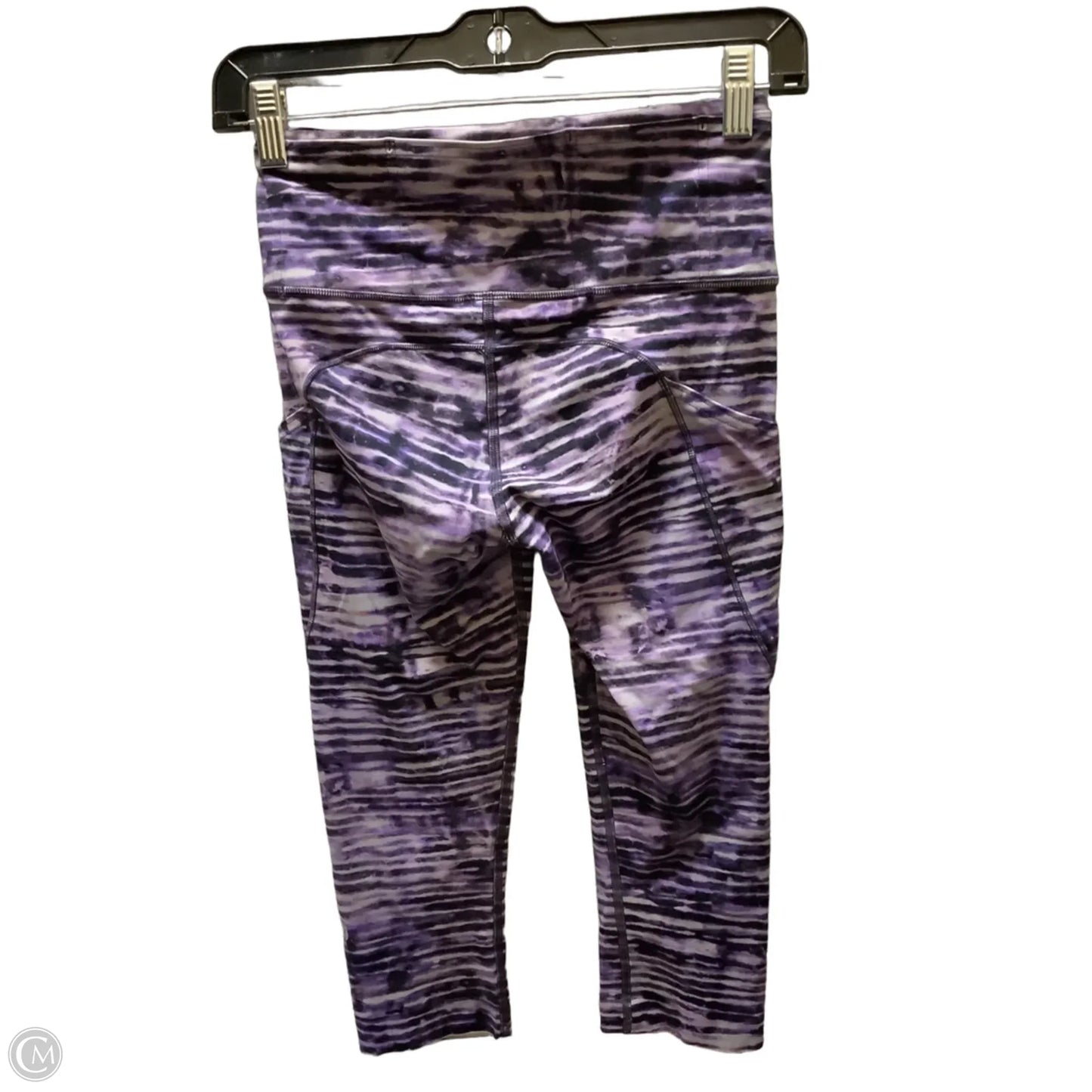 Athletic Leggings By Lululemon In Purple, Size: 4