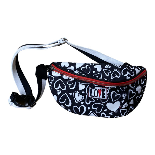Belt Bag By Brighton In Black & White, Size:Medium