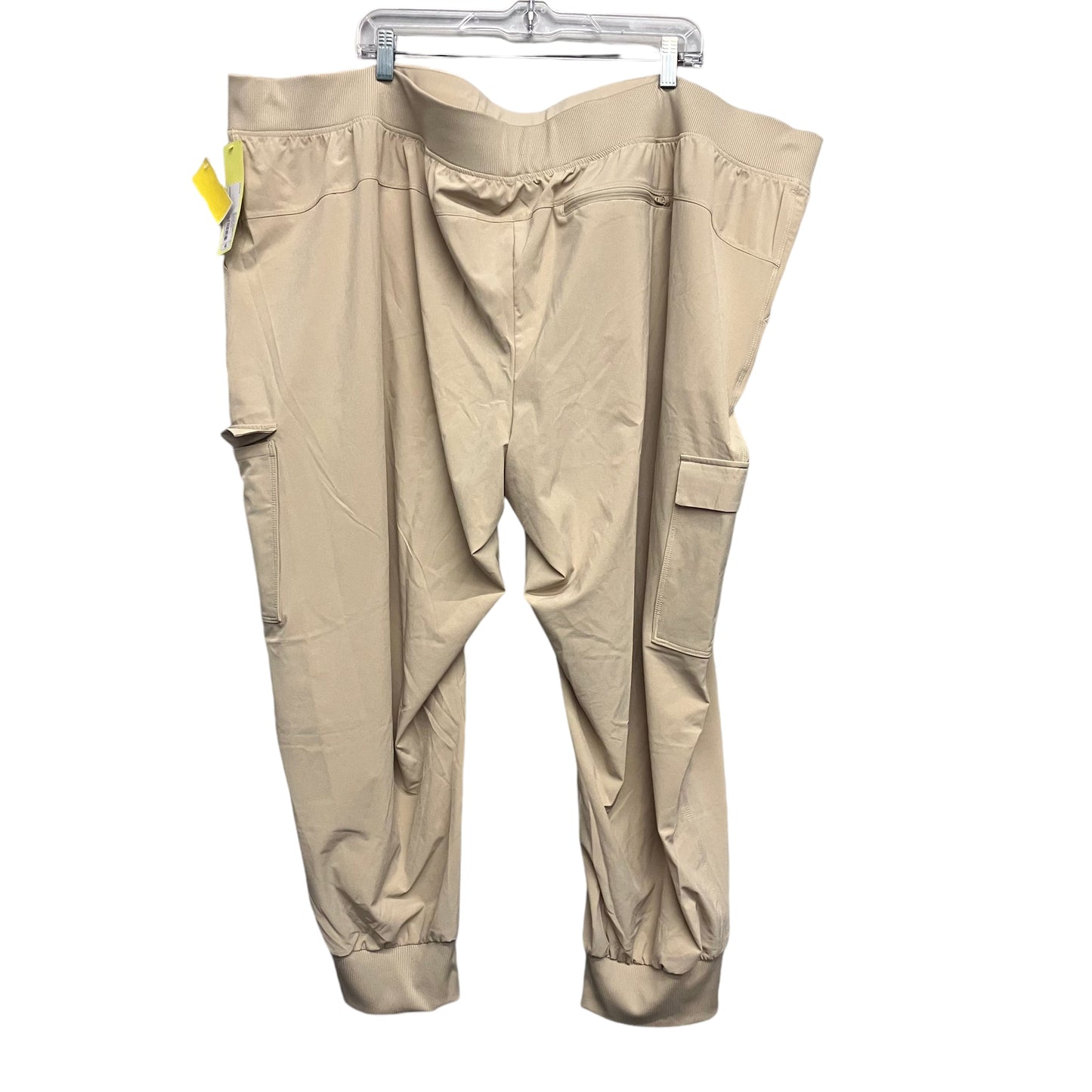 Athletic Pants By All In Motion In Tan, Size:4X