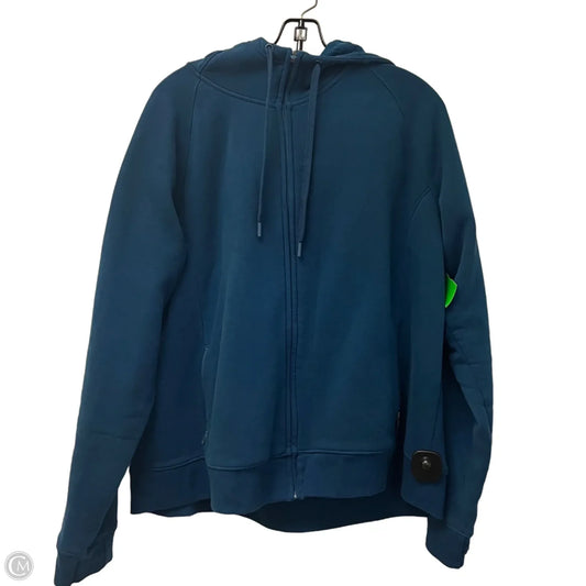 Athletic Jacket By Tek Gear In Green, Size: Xl