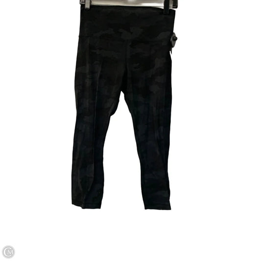 Athletic Capris By Lululemon In Black, Size: M