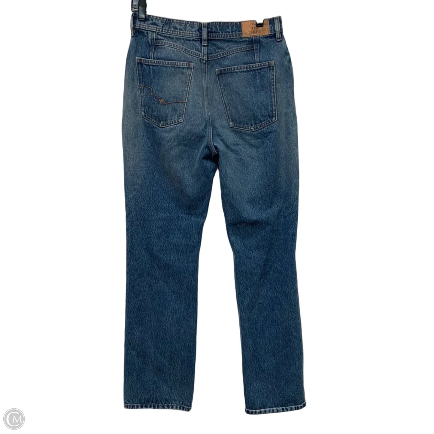 Jeans Straight By We The Free In Blue Denim, Size: 6