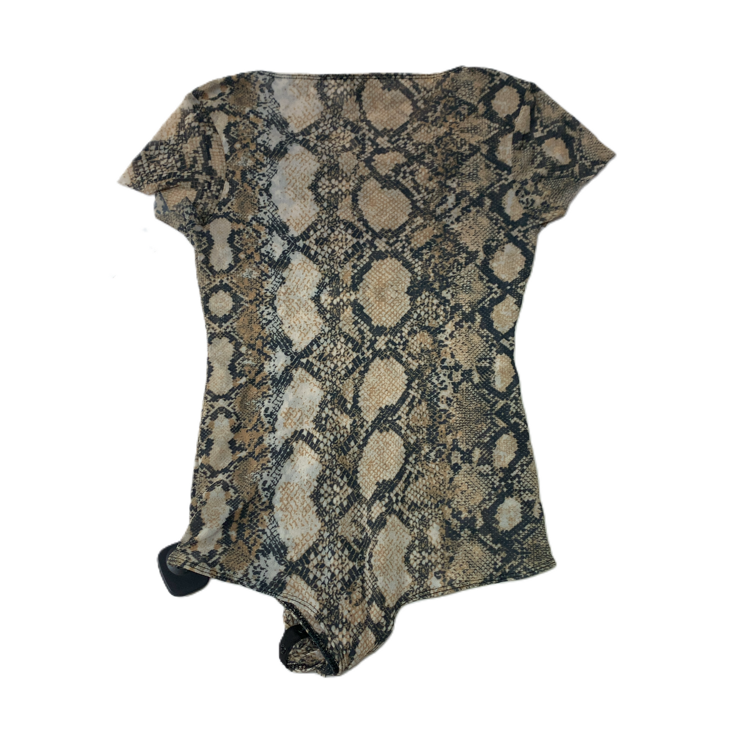 Snakeskin Print  Bodysuit By Express  Size: M