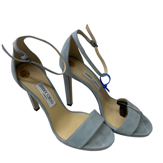 Blue Sandals Luxury Designer Jimmy Choo, Size 10.5