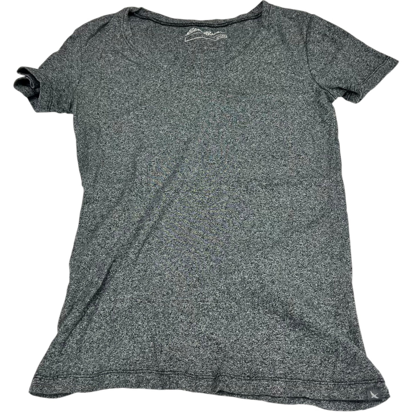 Top Short Sleeve Basic By Eddie Bauer In Grey, Size: Xs