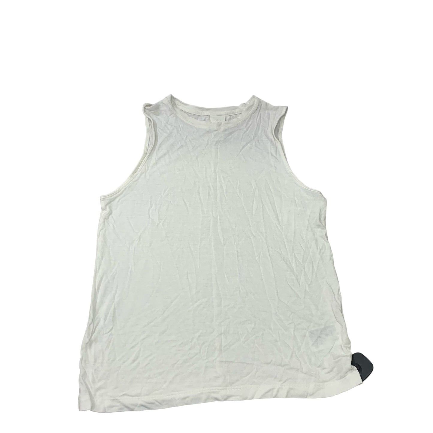 Tank Top By H&m In White, Size: Xs