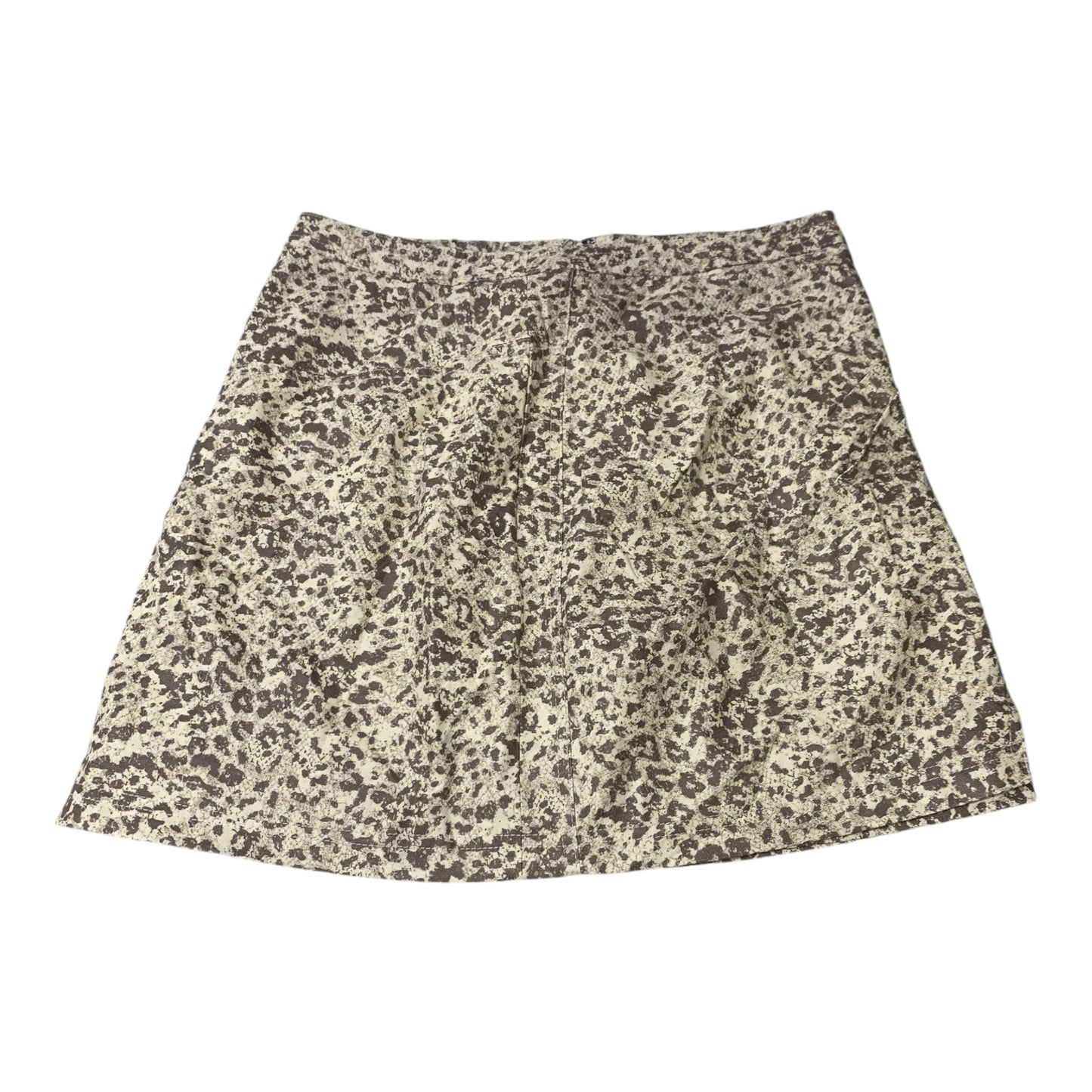 Skirt Mini & Short By Free People In Animal Print, Size: S