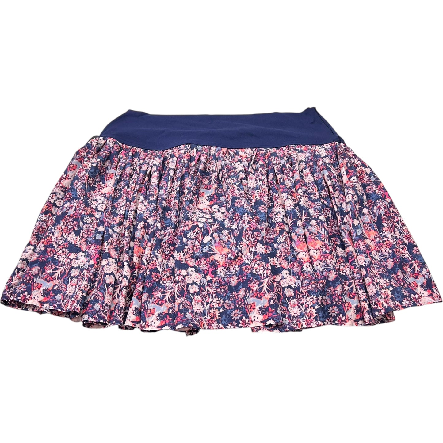 Athletic Skort By Aerie In Blue & Pink, Size: L