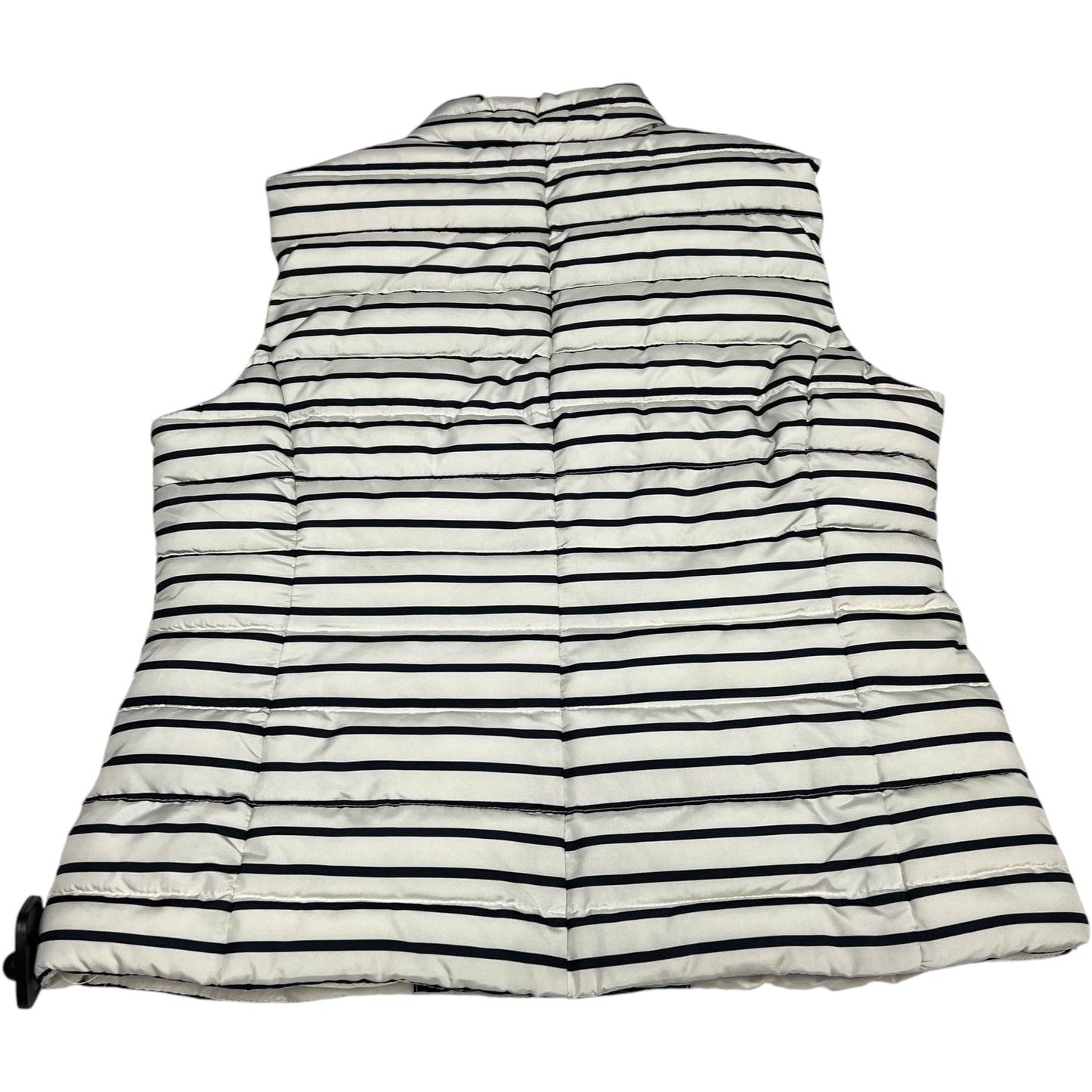 Vest Puffer & Quilted By Colebrook In Striped Pattern, Size: S