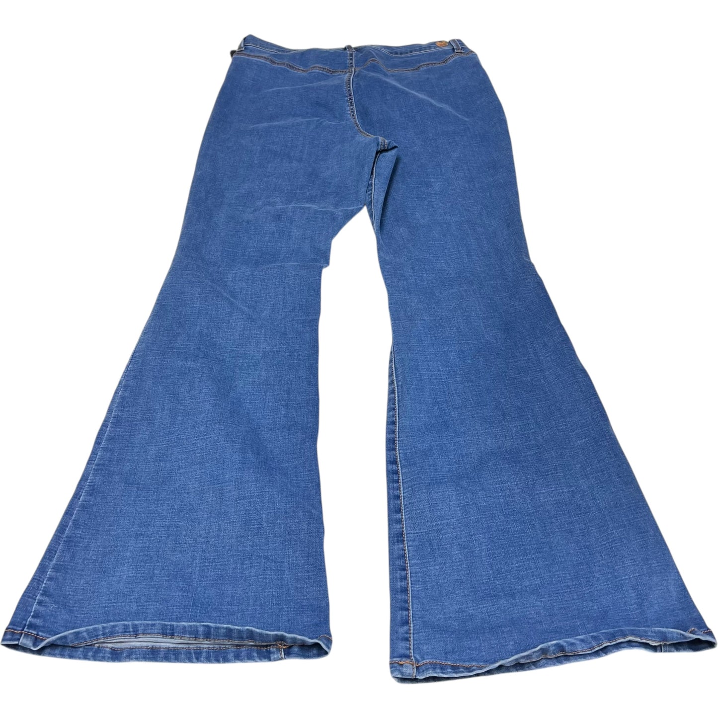 Jeans Flared By Gloria Vanderbilt In Blue Denim, Size: 12