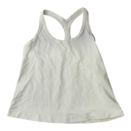 Athletic Tank Top By Lululemon In White, Size: M