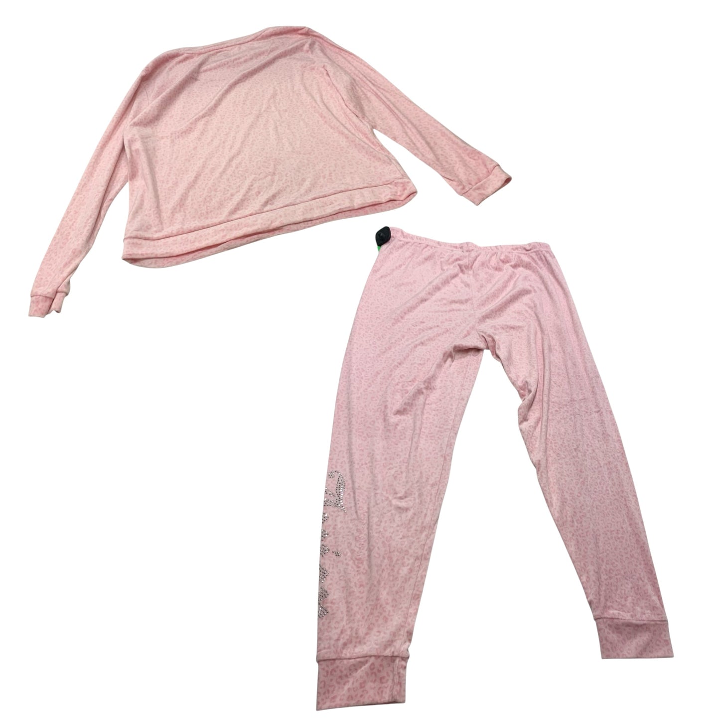 Lounge Set Pants By Juicy Couture In Pink, Size: L