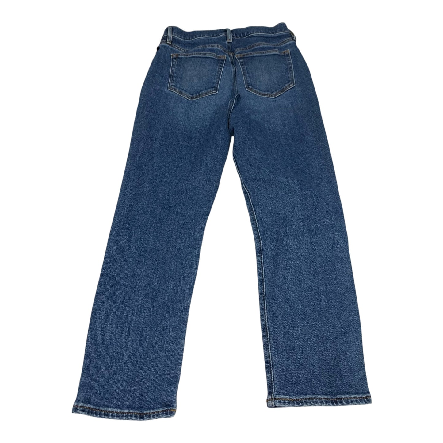 Jeans Skinny By Loft In Blue Denim, Size: 4