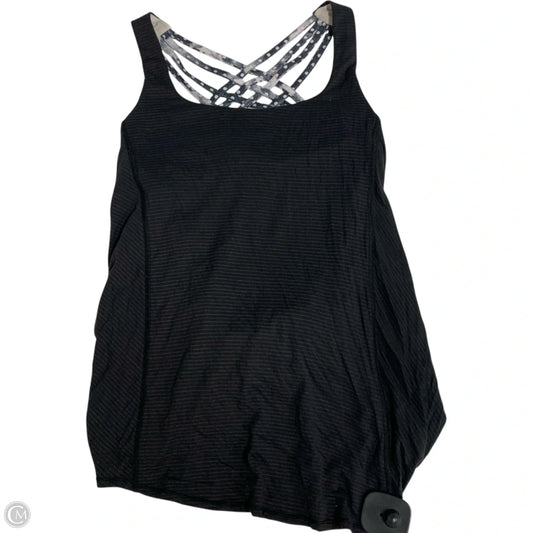 Athletic Tank Top By Lululemon In Black, Size: S