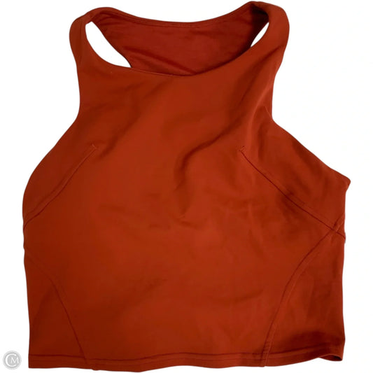 Athletic Tank Top By Lululemon In Orange, Size: S