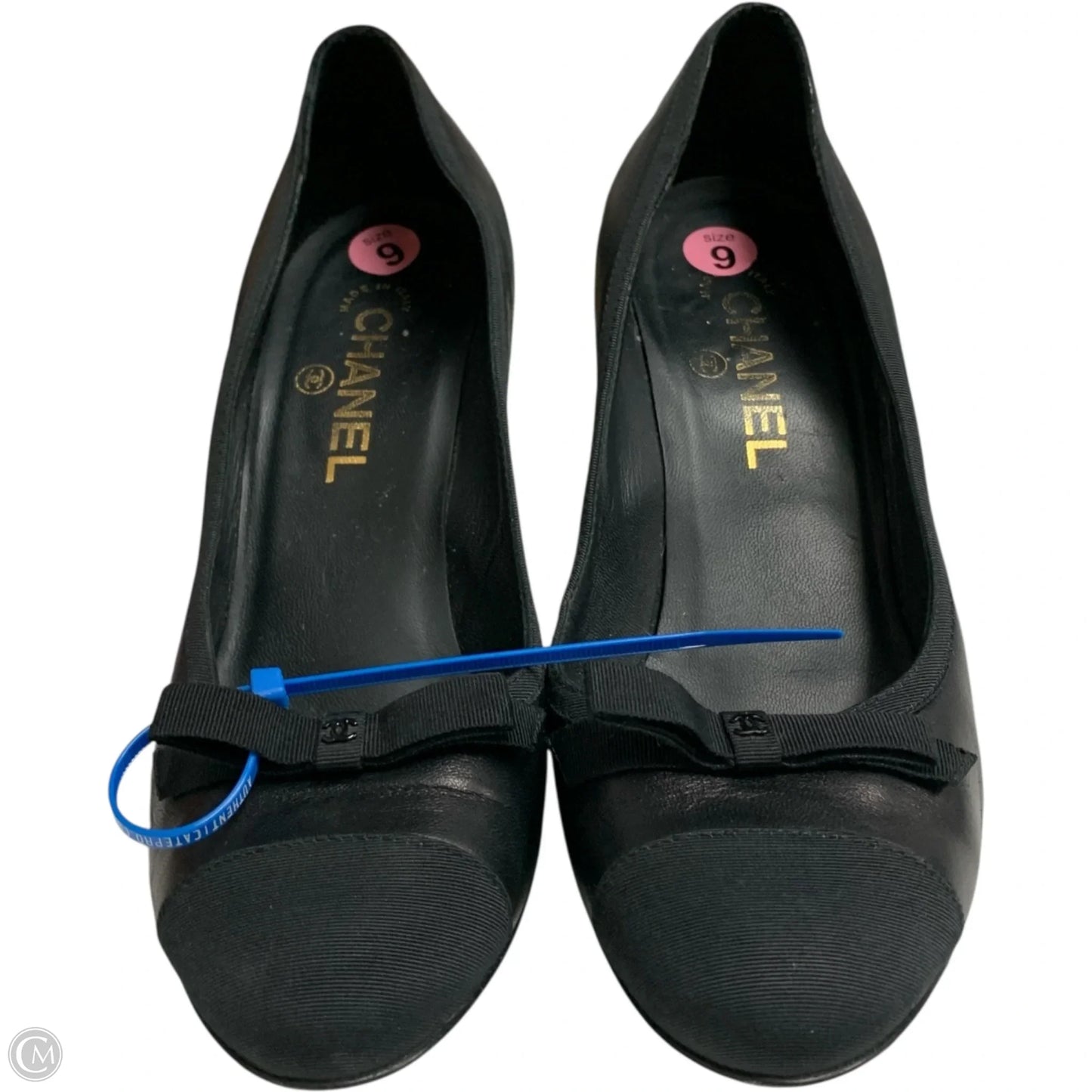 Shoes Luxury Designer By Chanel In Black, Size: 9