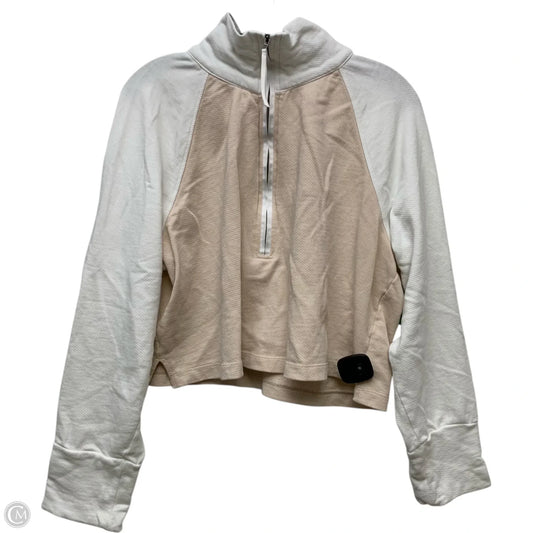 Sweatshirt Collar By Pilcro In Peach, Size: Xl