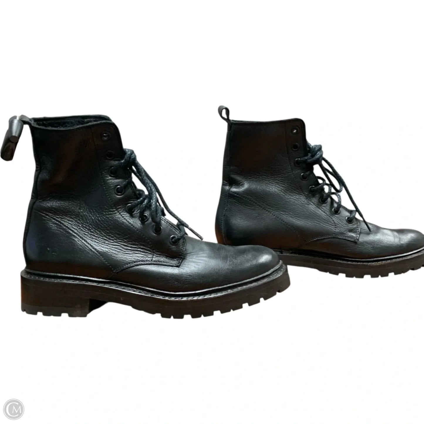 Boots Designer By Frye In Black, Size: 7.5