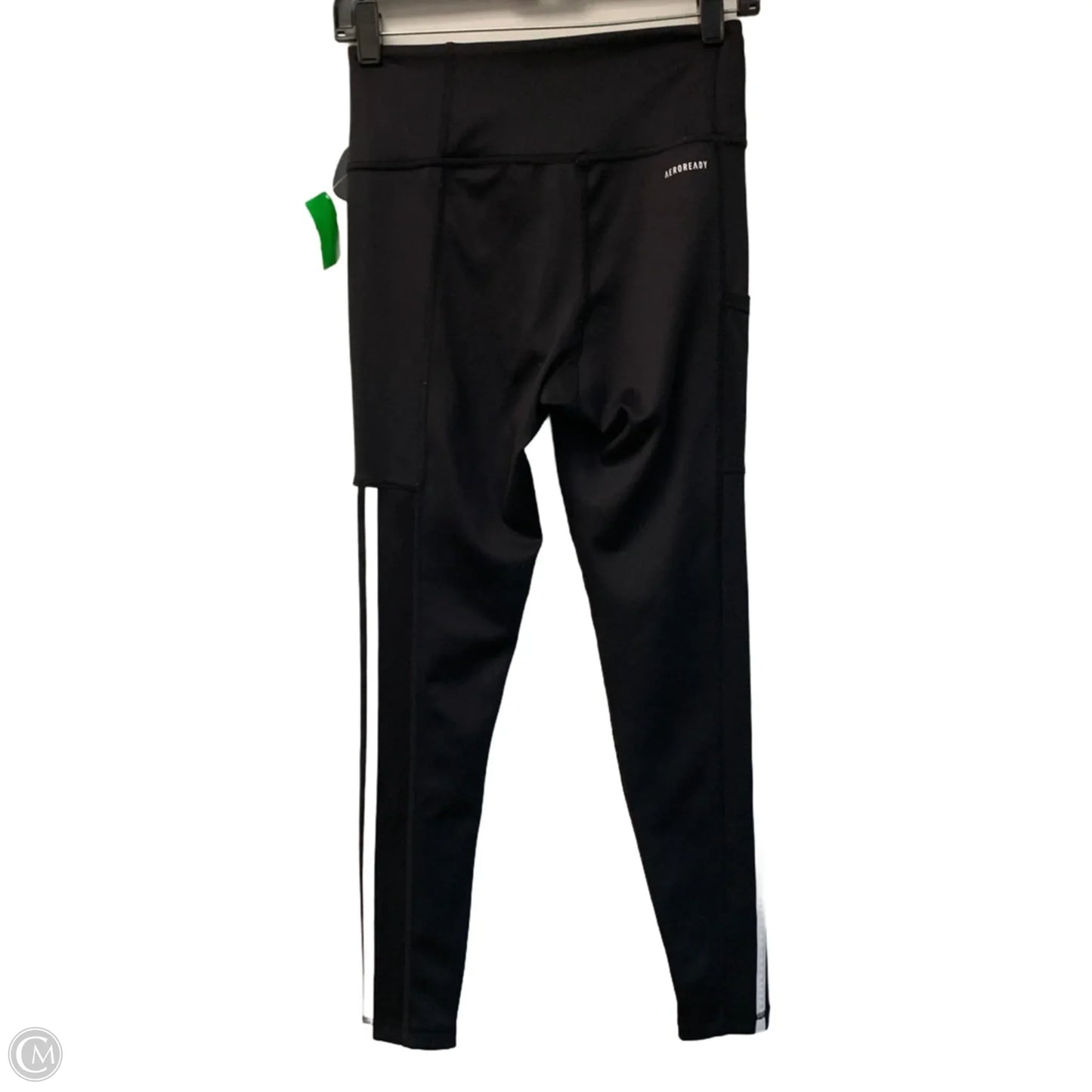Athletic Leggings By Adidas In Black, Size: S