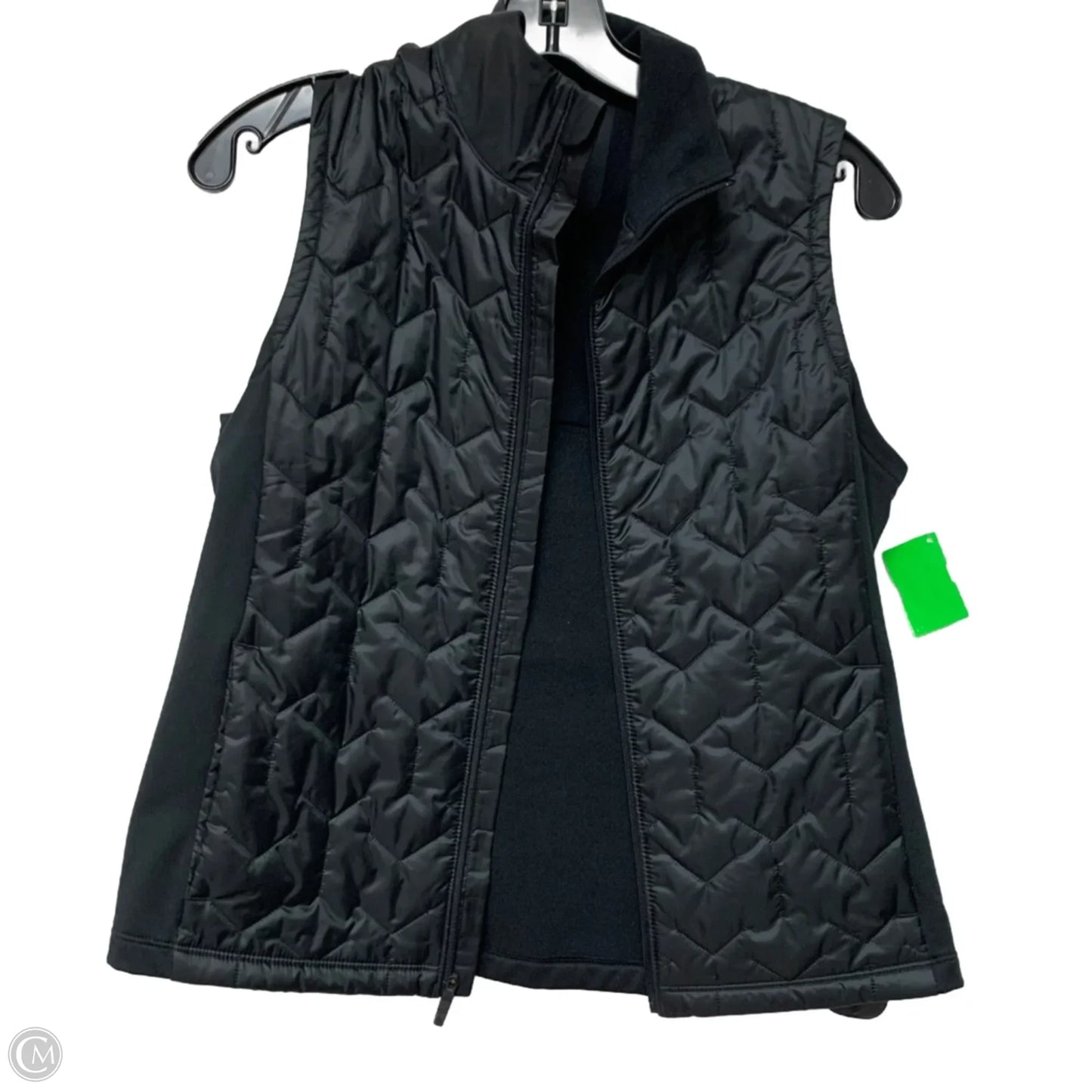 Vest Puffer & Quilted By Brooks In Black, Size: M